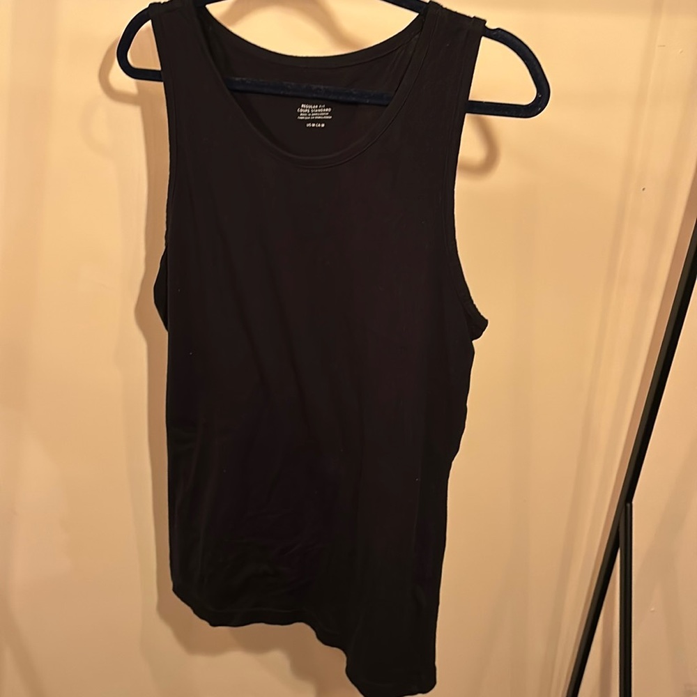Men's Black Tank Top